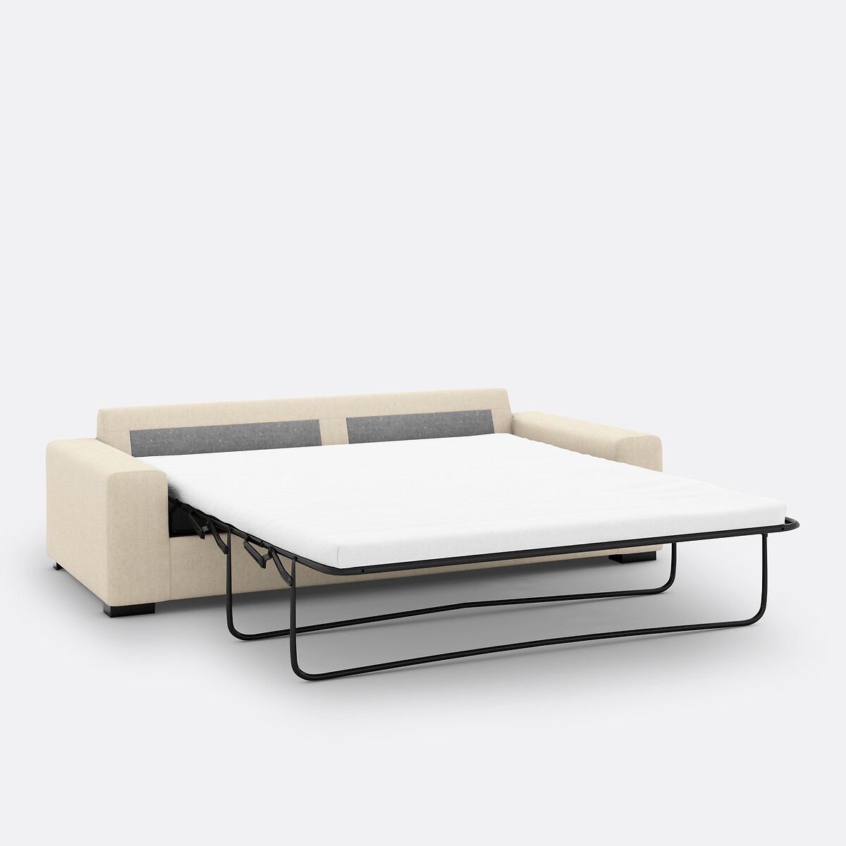 LA REDOUTE INTERIEURS<br>Sofá conversível em algodão/linho, Bultex, Odessa