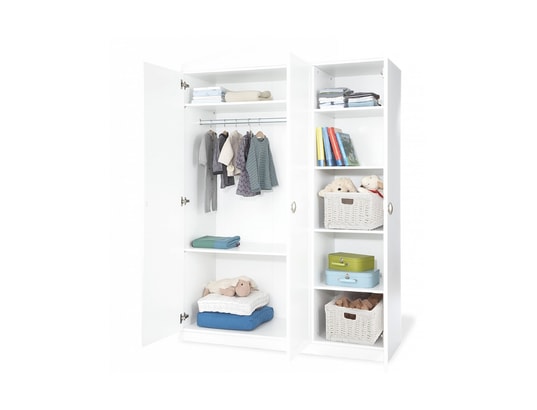 PINOLINO - Armoire enfant Armoire Laura Grande L 135 x P 54 x H 191