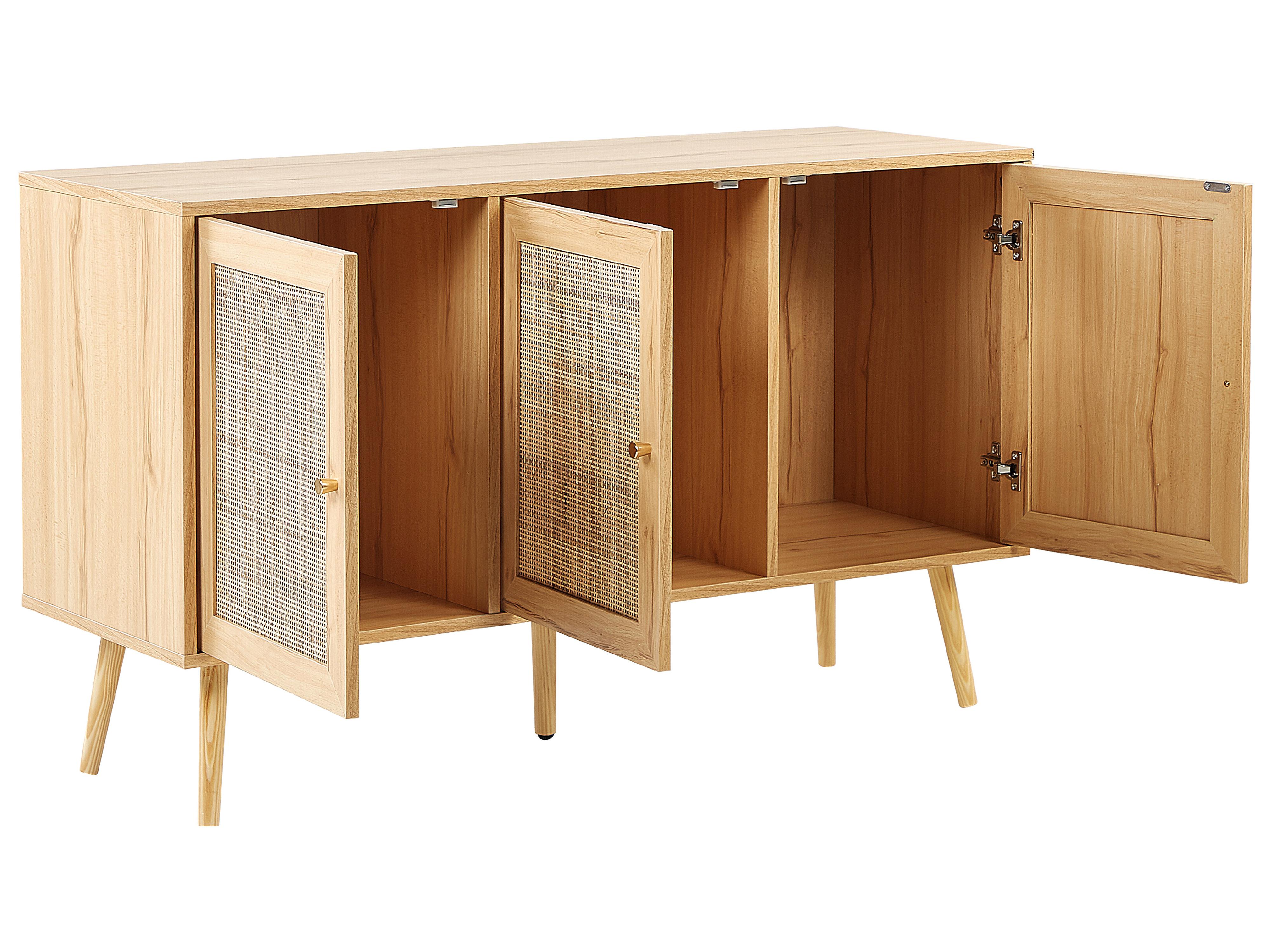 Kast PEROTE Rotan Lichtbruin