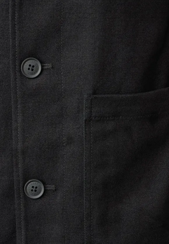 Blazer mit Kapuze - Black