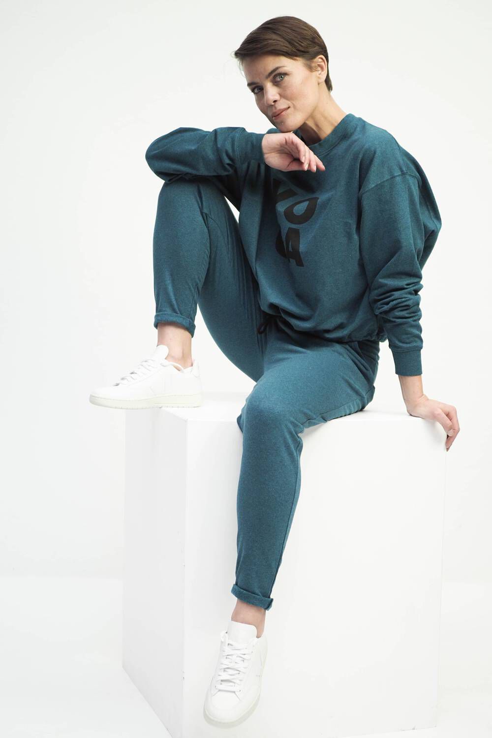 Kismet| Damen Yogahose BALAIN PANT EMERALD MARL