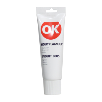 Houtplamuur OK 300 g wit