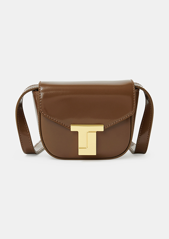 Sac 8 Bis minitaupe en cuir