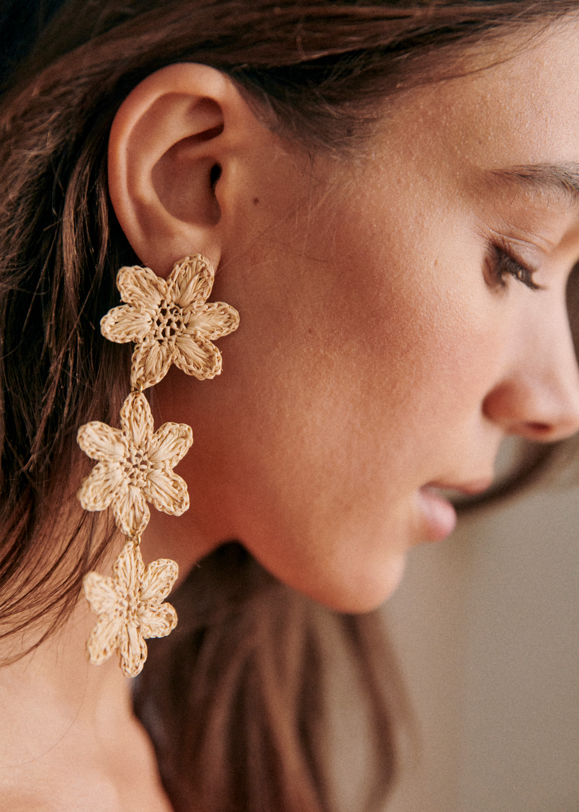 Boucles d'oreilles Anita - Naturel - LES COMPOSANTES/DÉCOUVRIR 5906699