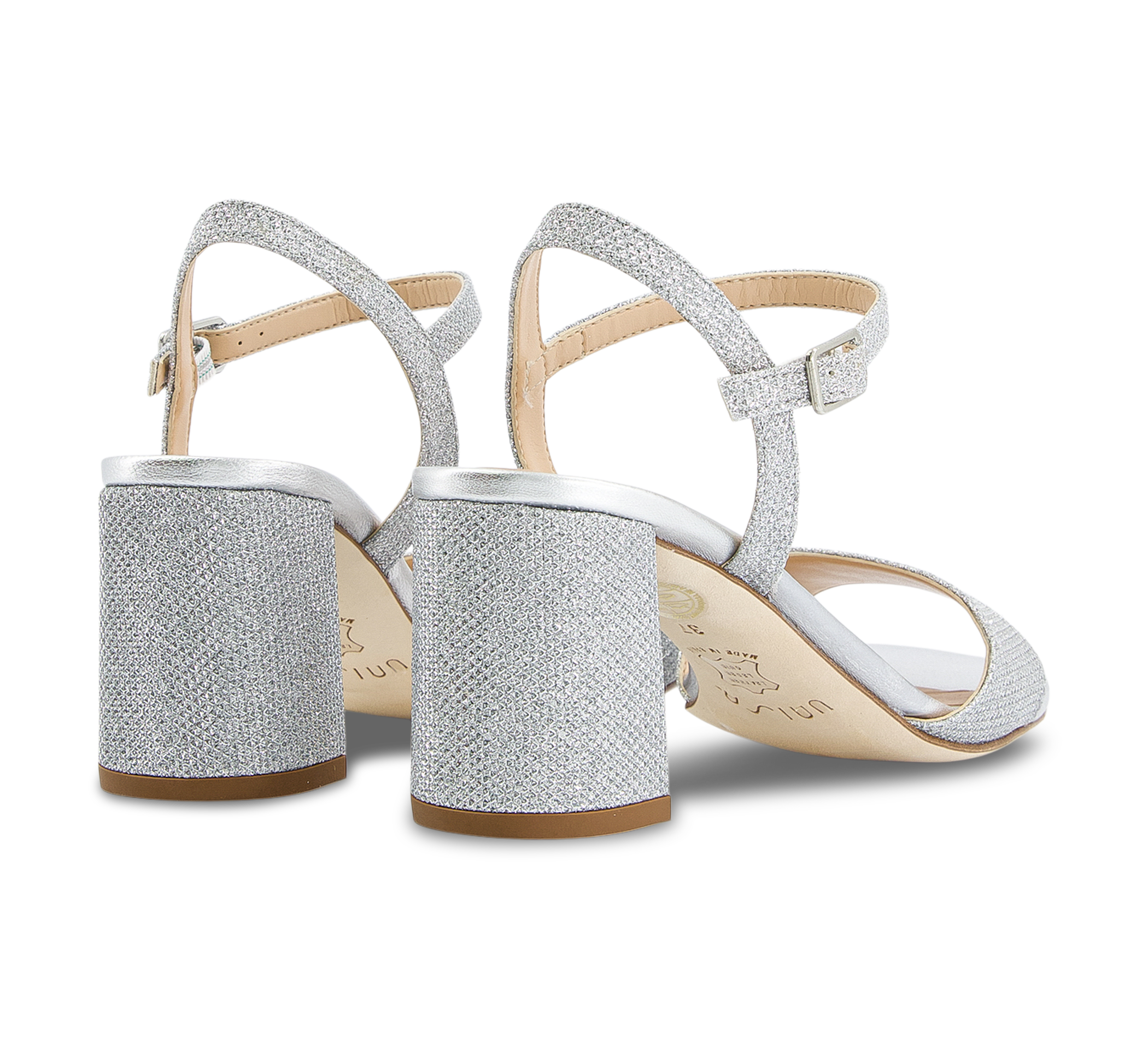Unisa Minari - Riemchensandalen silber