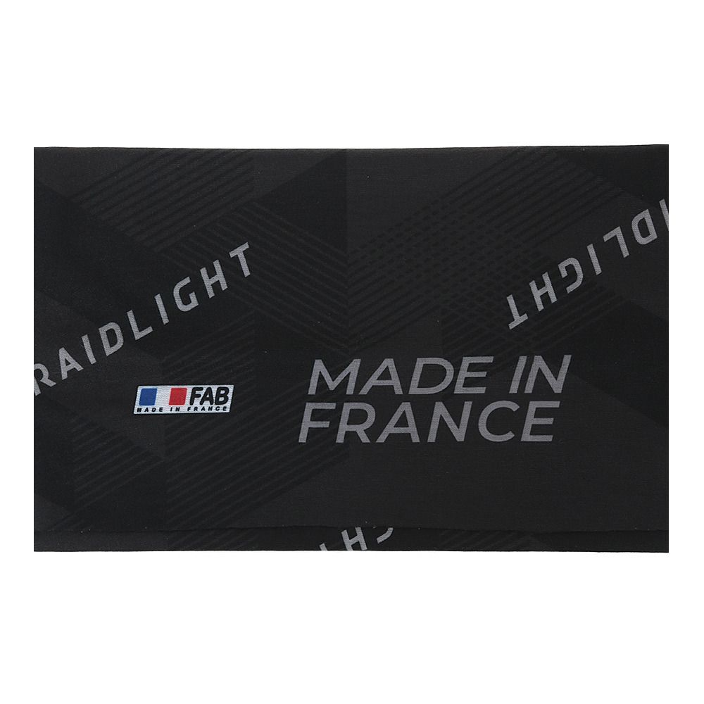Raidlight PASS MOUNTAIN FRANCE - Bandana Homme black dark grey