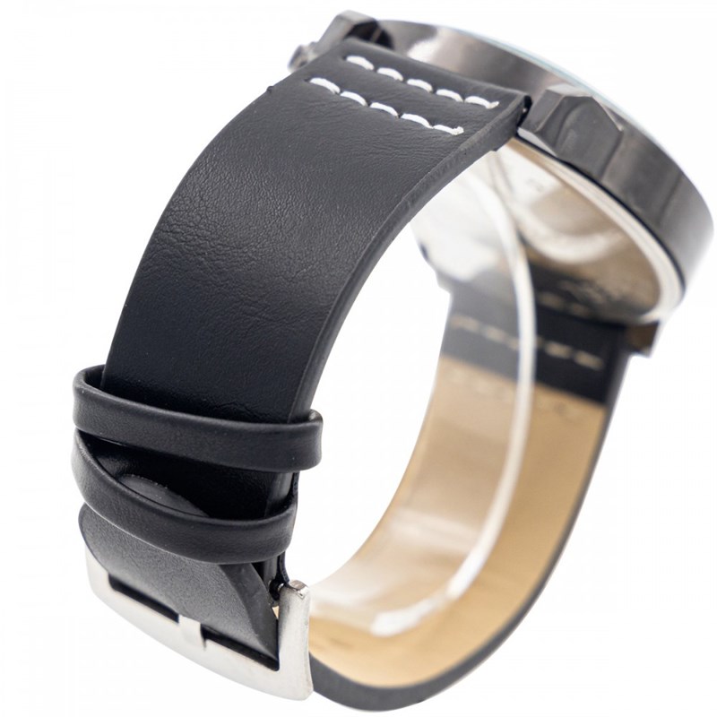 Montre Homme CHTIME bracelet Cuir Noir