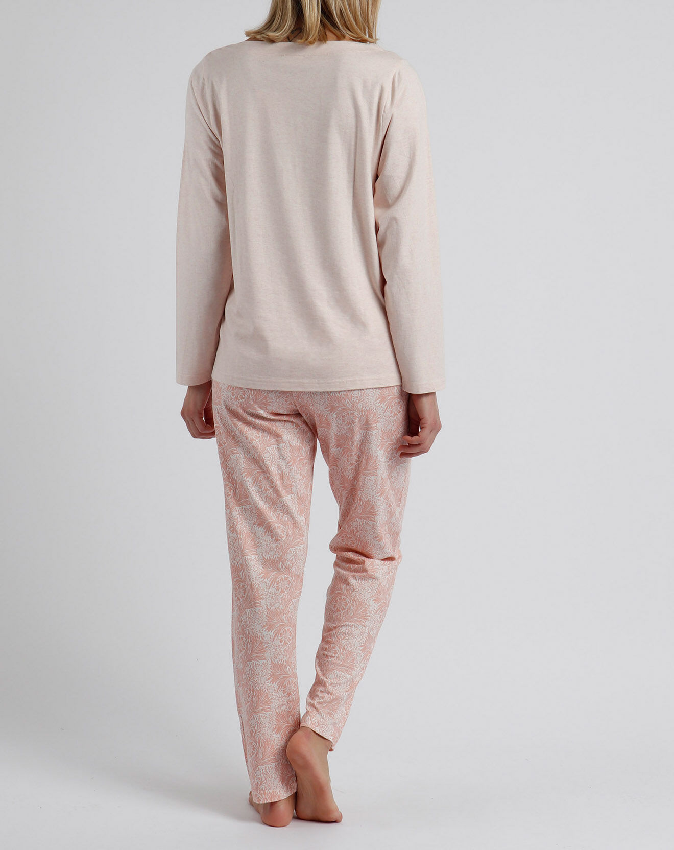 Admas Classic Pyjama Haut à manches longues & Pantalon Jia rose