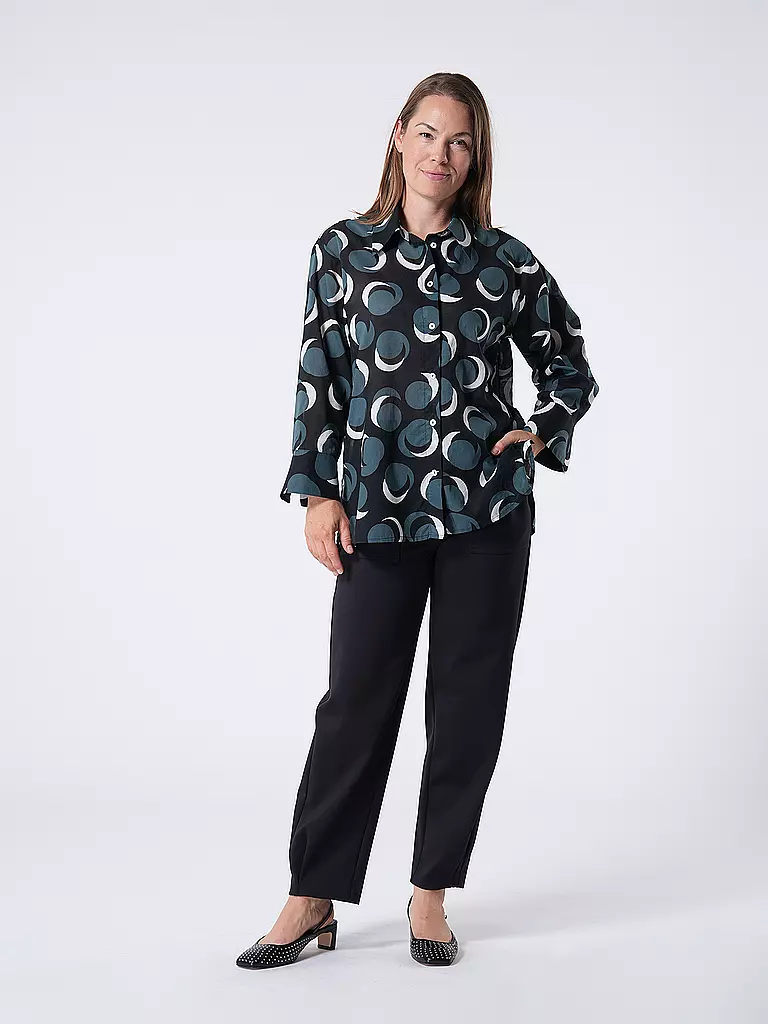 OPUS Bluse FUMINA CITY petrol