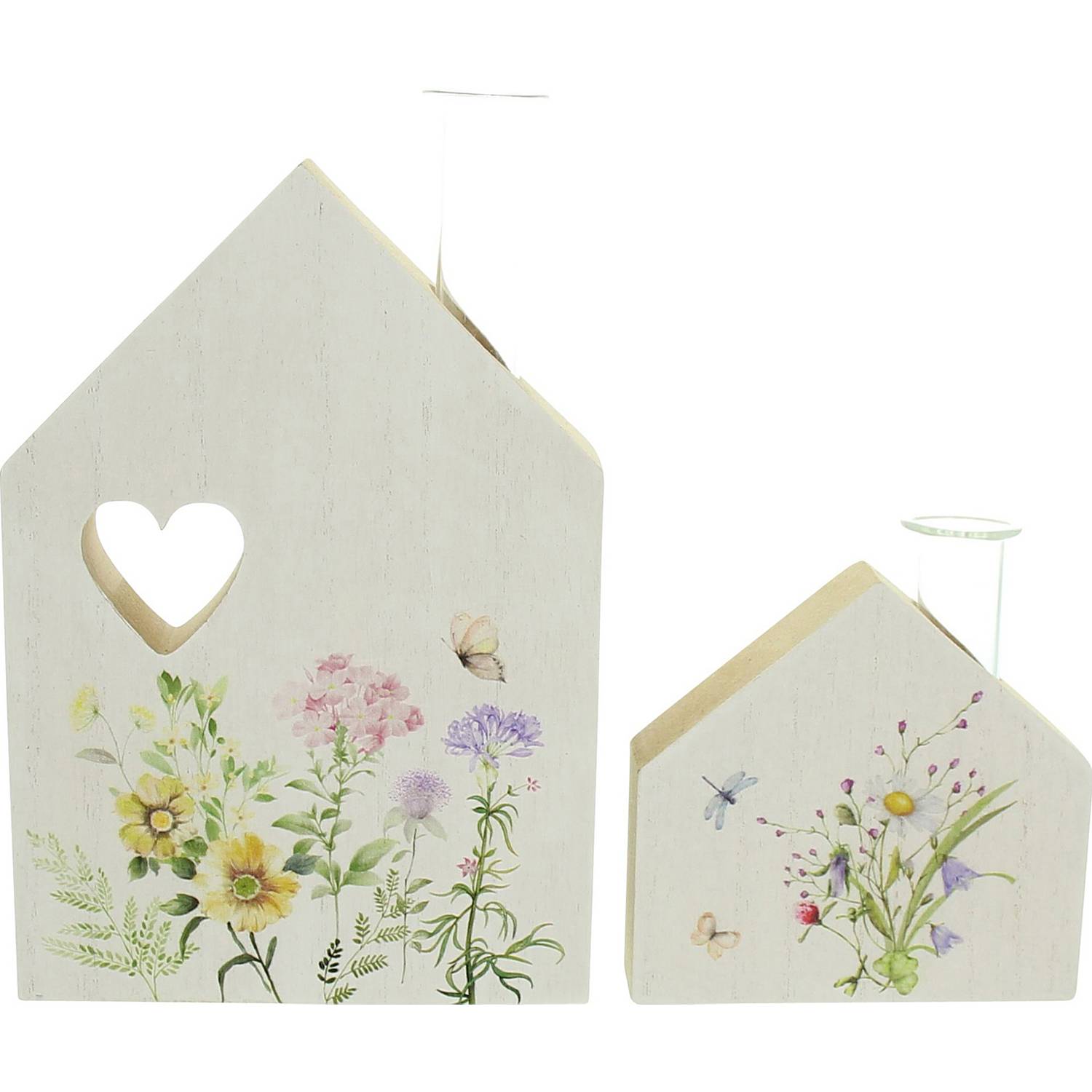 Haus mit Vase 