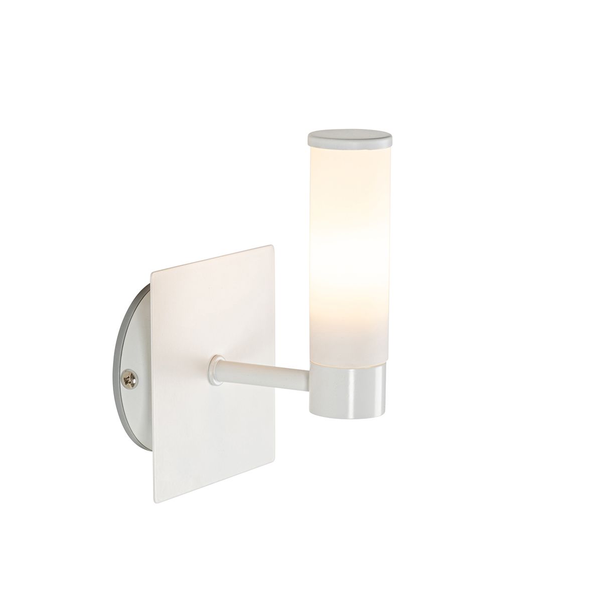 Moderne badkamer wandlamp wit IP44 - Bath