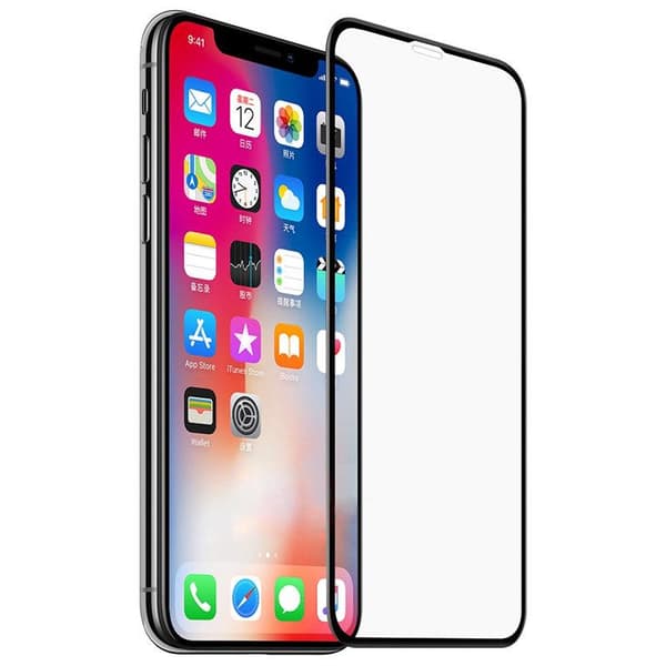 2 stk iPhone X/XS - Skjermbeskytter Herdet Glass
