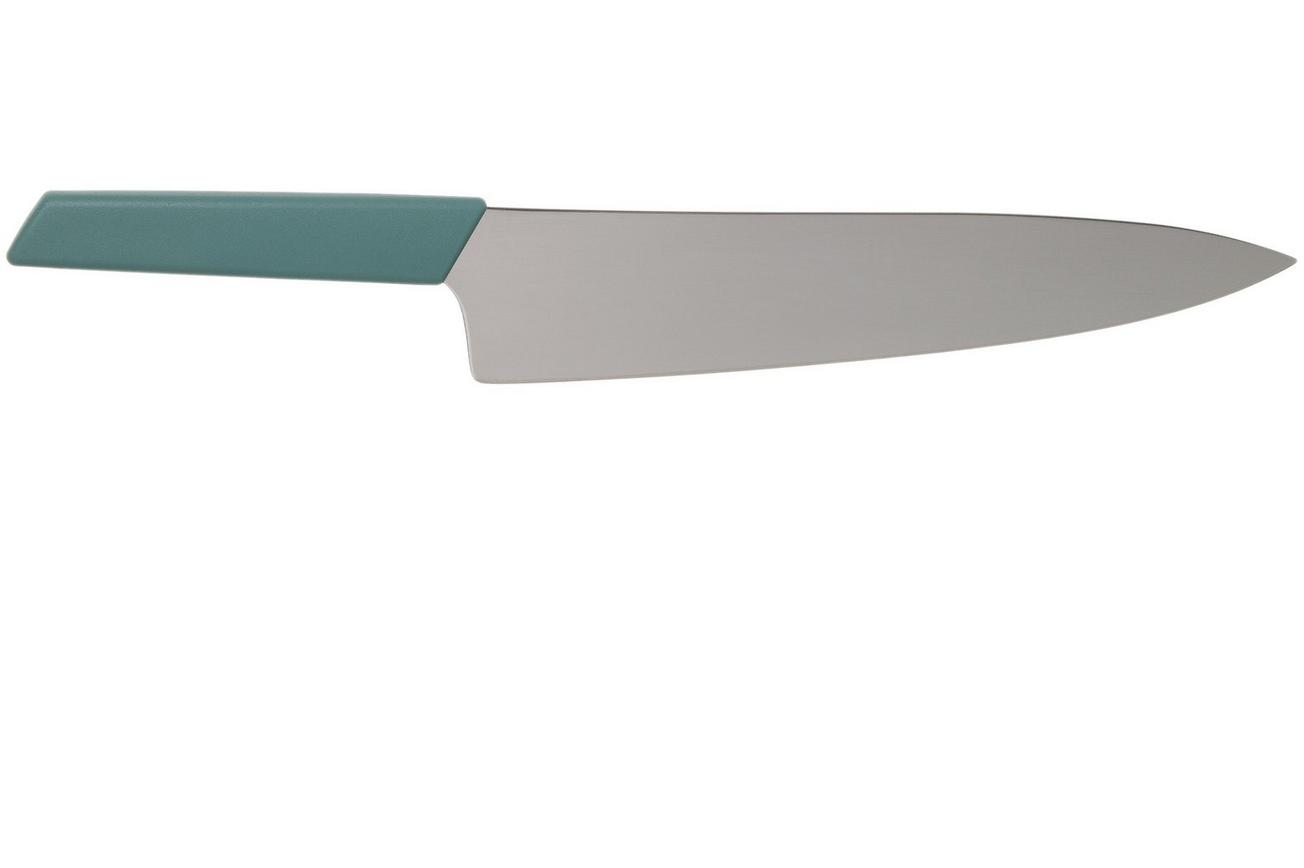 Victorinox Swiss Modern 6.9016.2543B vleesmes 25cm, lichtblauw