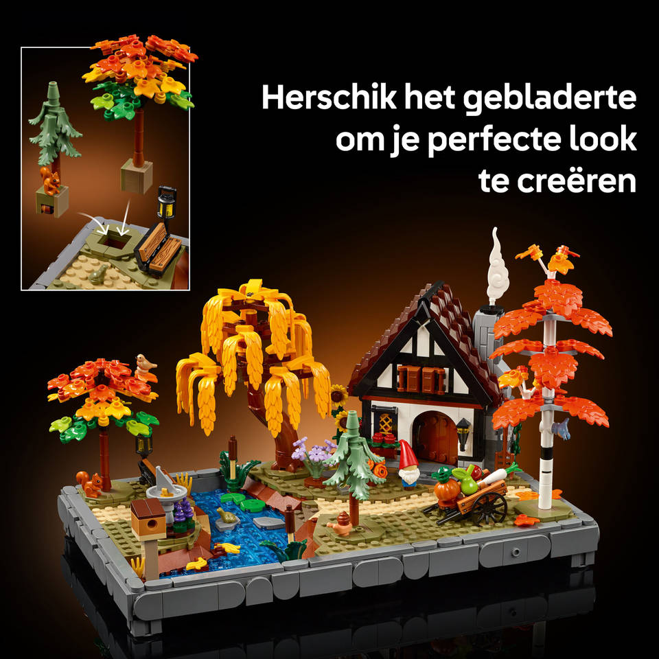 LEGO Icons herfsttuin 11372