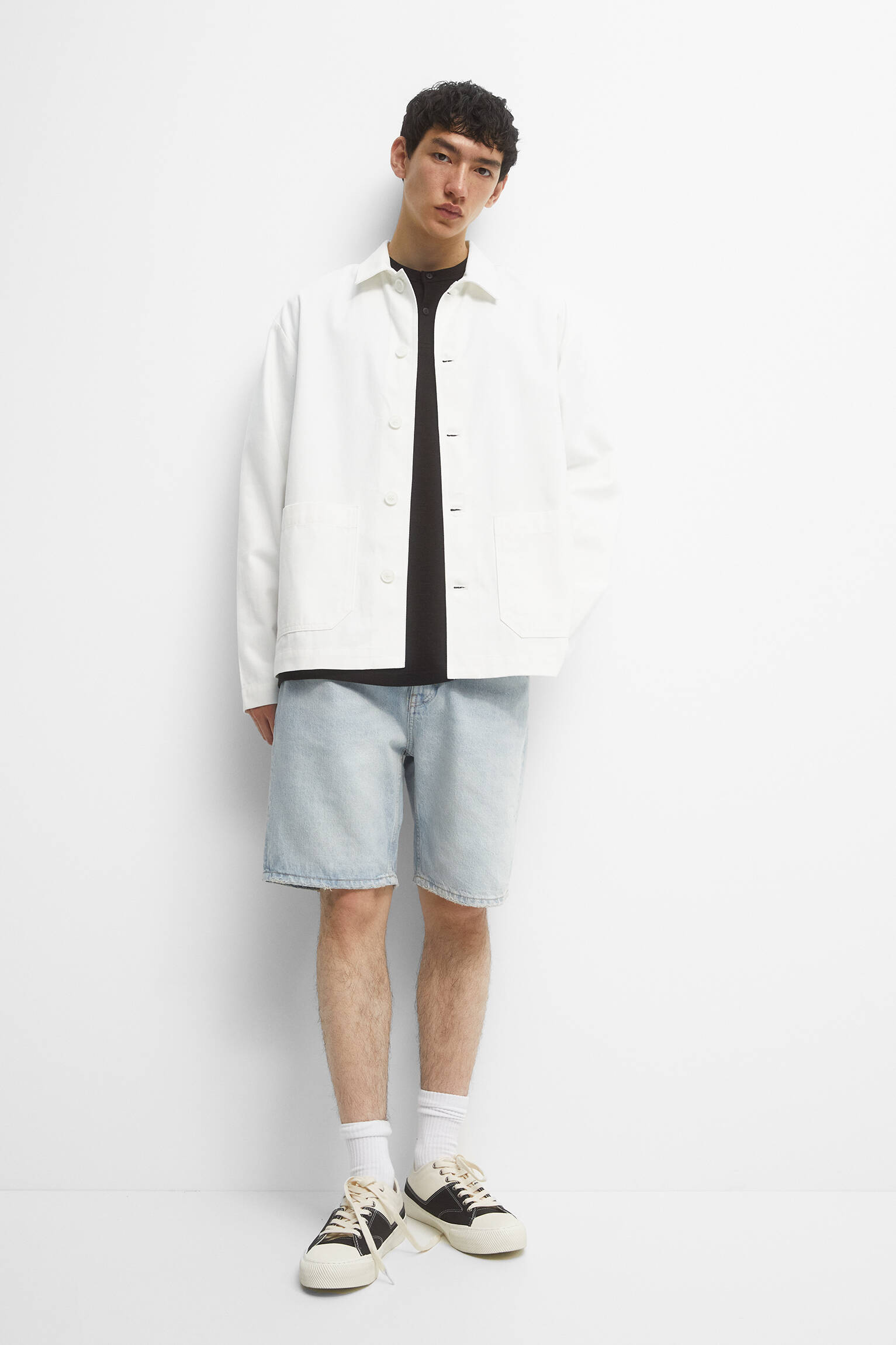 Uniforme de trabalhador de cana branco - branco-sujo
