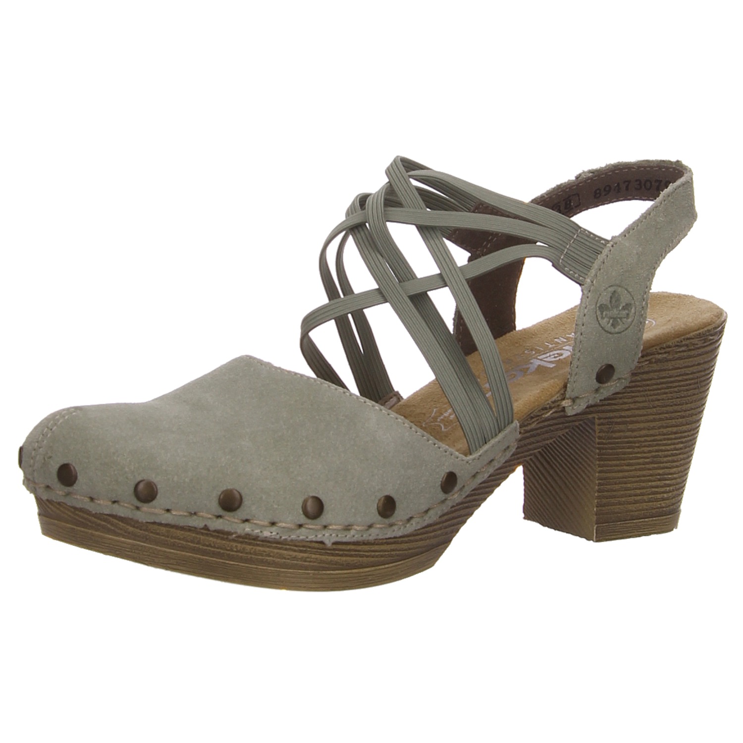 Rieker Slingpumps mintgrün grün