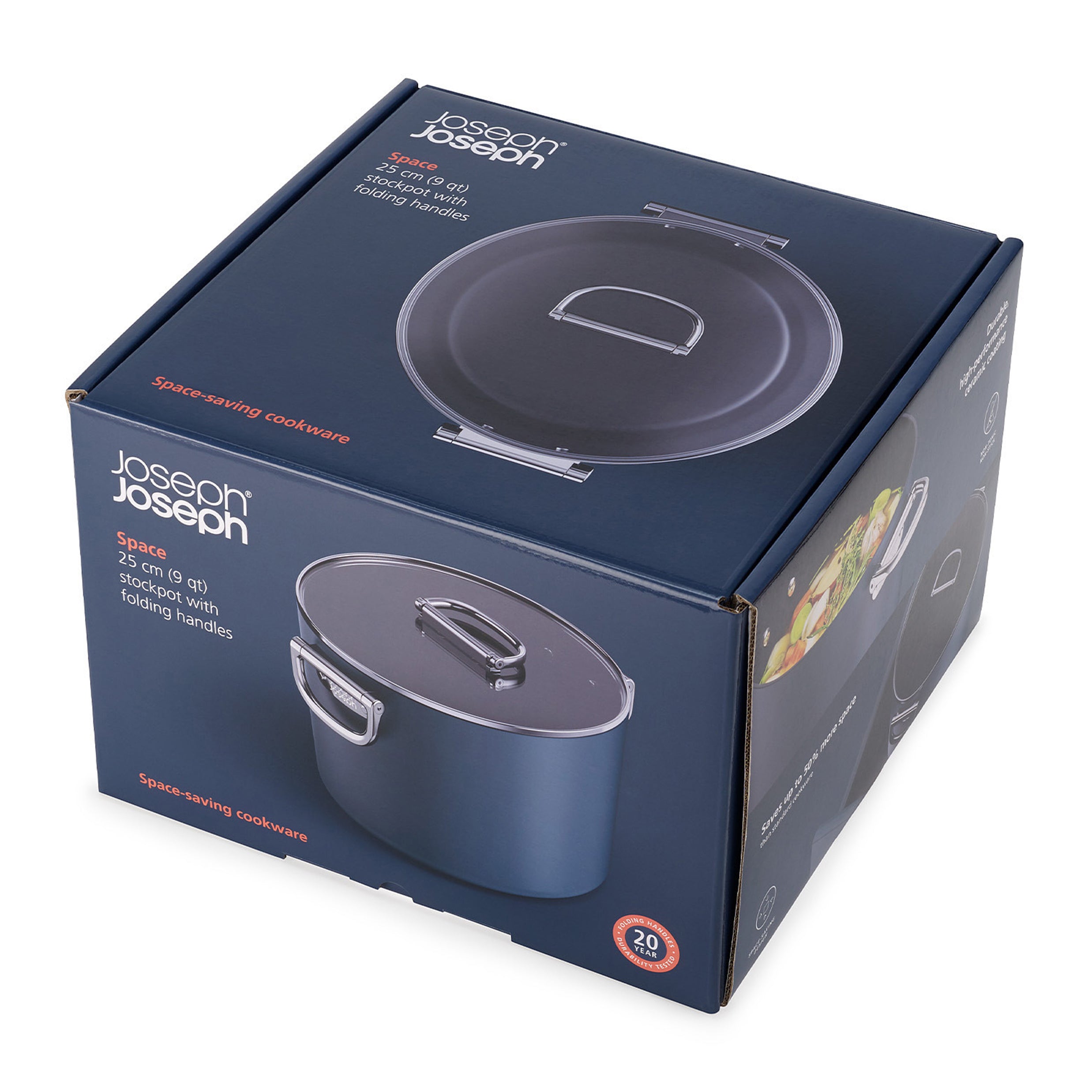 Joseph Joseph Space Soeppan met Deksel - Ã 25 cm