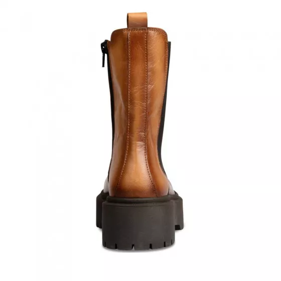 Bottines COGNAC SINEQUANONE