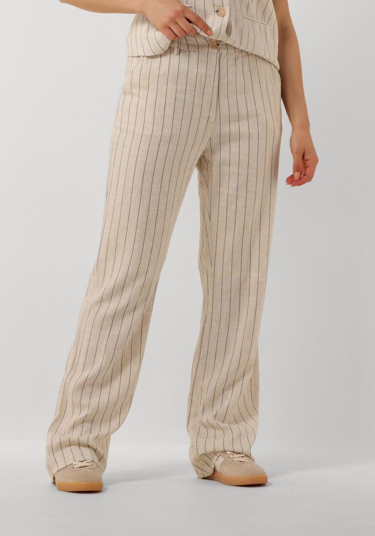 beige aimee the label pantalon flo