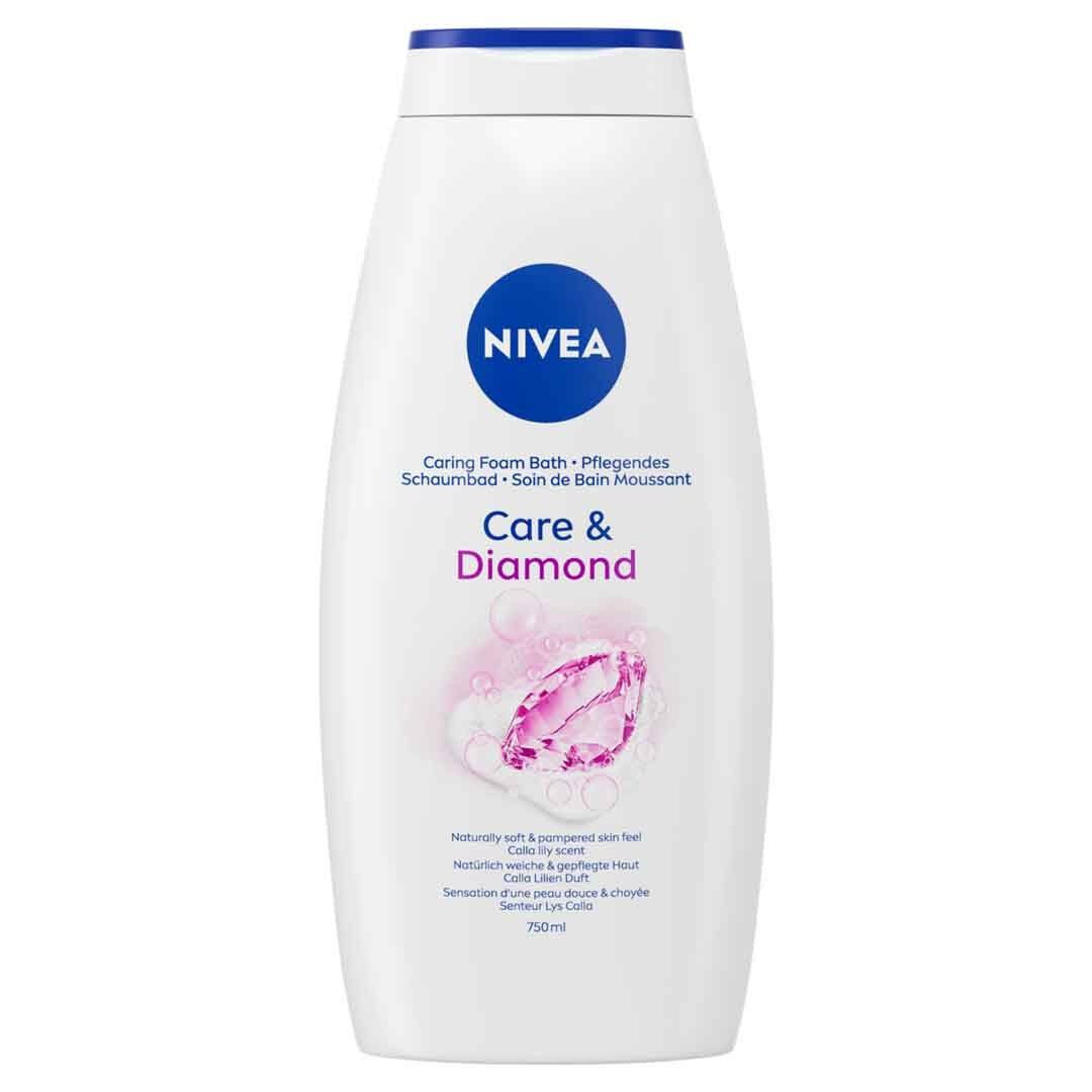 NIVEA  Creme de Banho Care & Diamond - 750ml