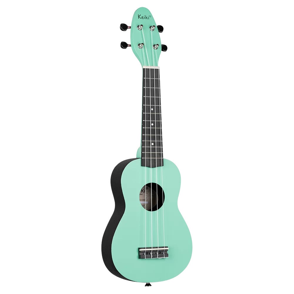 Ortega Keiki K2-CBM Soprano Size Ukulele Caribbean Mint sopraan ukelele set