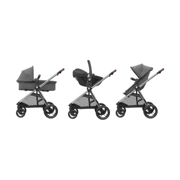 Maxi-Cosi Zelia 3 Kinderwagen 2-in-1 Essential Black