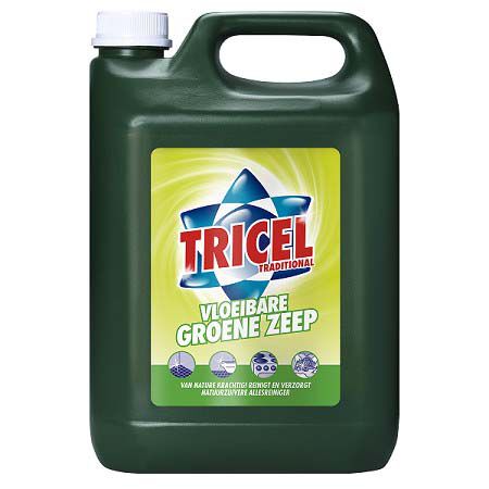 Tricel Goudzeep Vloeibaar - Allesreiniger - 5 Liter - 18.5 cm