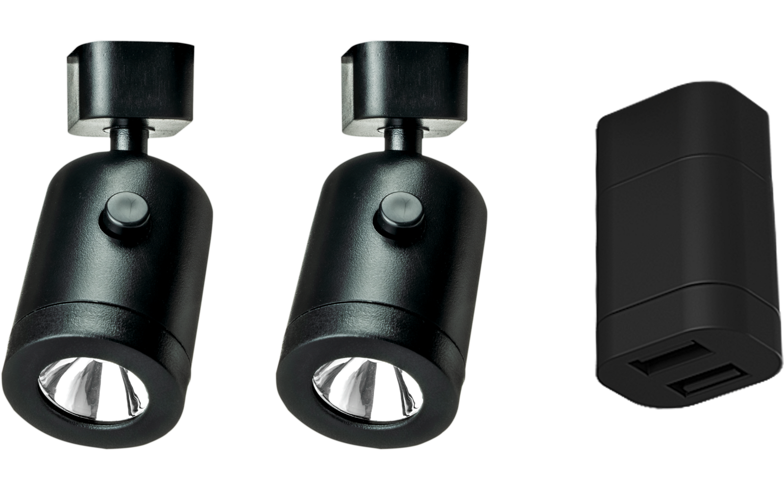 Haba 2er Strahler-Set Lanciano S mit Doppel-USB Dose