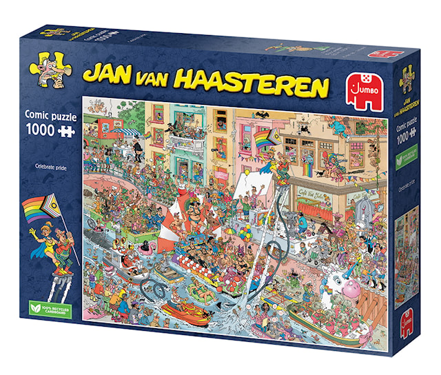 Jan Van Haasteren Celebrate Pride Puslespill 1000 brikker