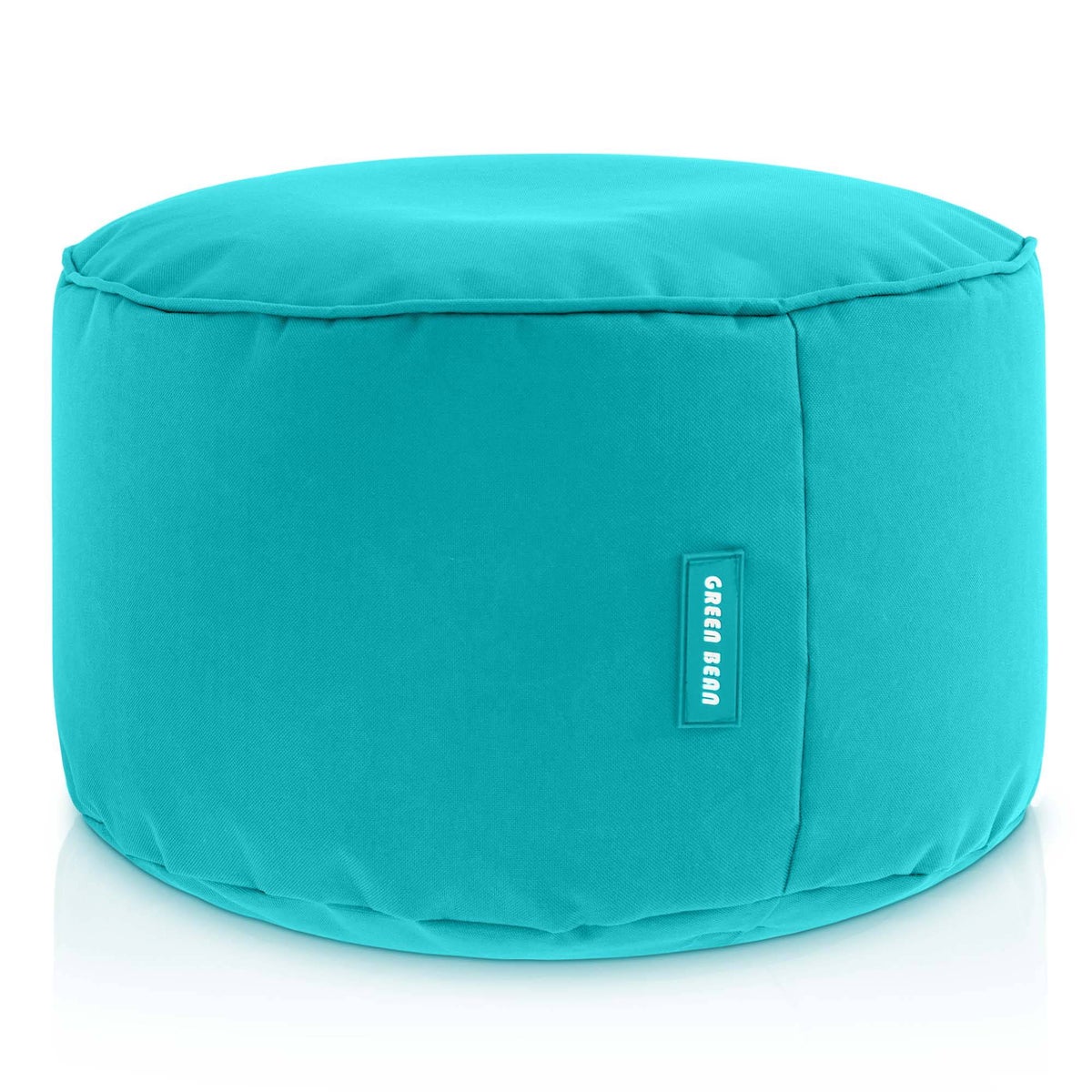 Groene Bonen Zitzak Kruk 45x25cm met EPS-korrelvulling - Voetenbank Voetkussen Zitpoef voor Zitzakken - Vloerkussen voor Kinderen en Volwassenen - Voetsteun Zitkussen Zitkruk Turquoise