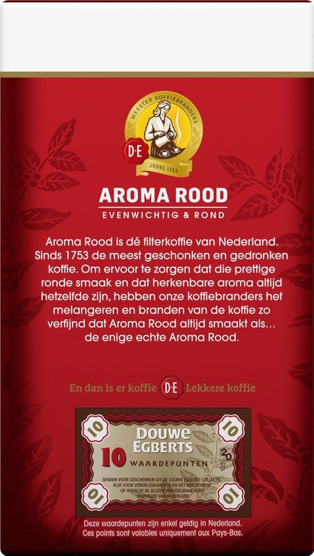 Douwe Egberts Aroma Rood Filterkoffie - 24 x 250 gram