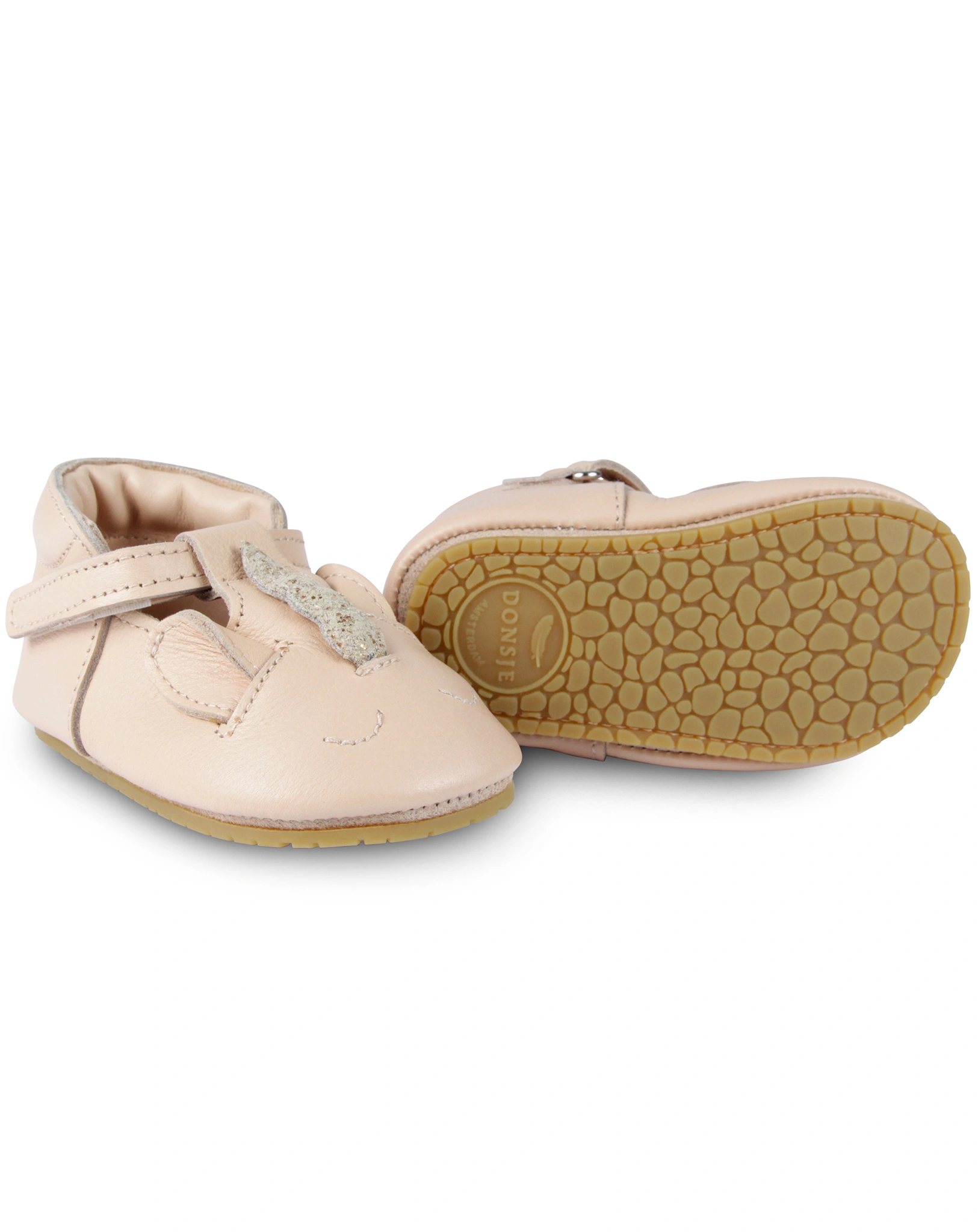 Krabbelschuhe SPARK SPECIAL - UNICORN in hellrosa