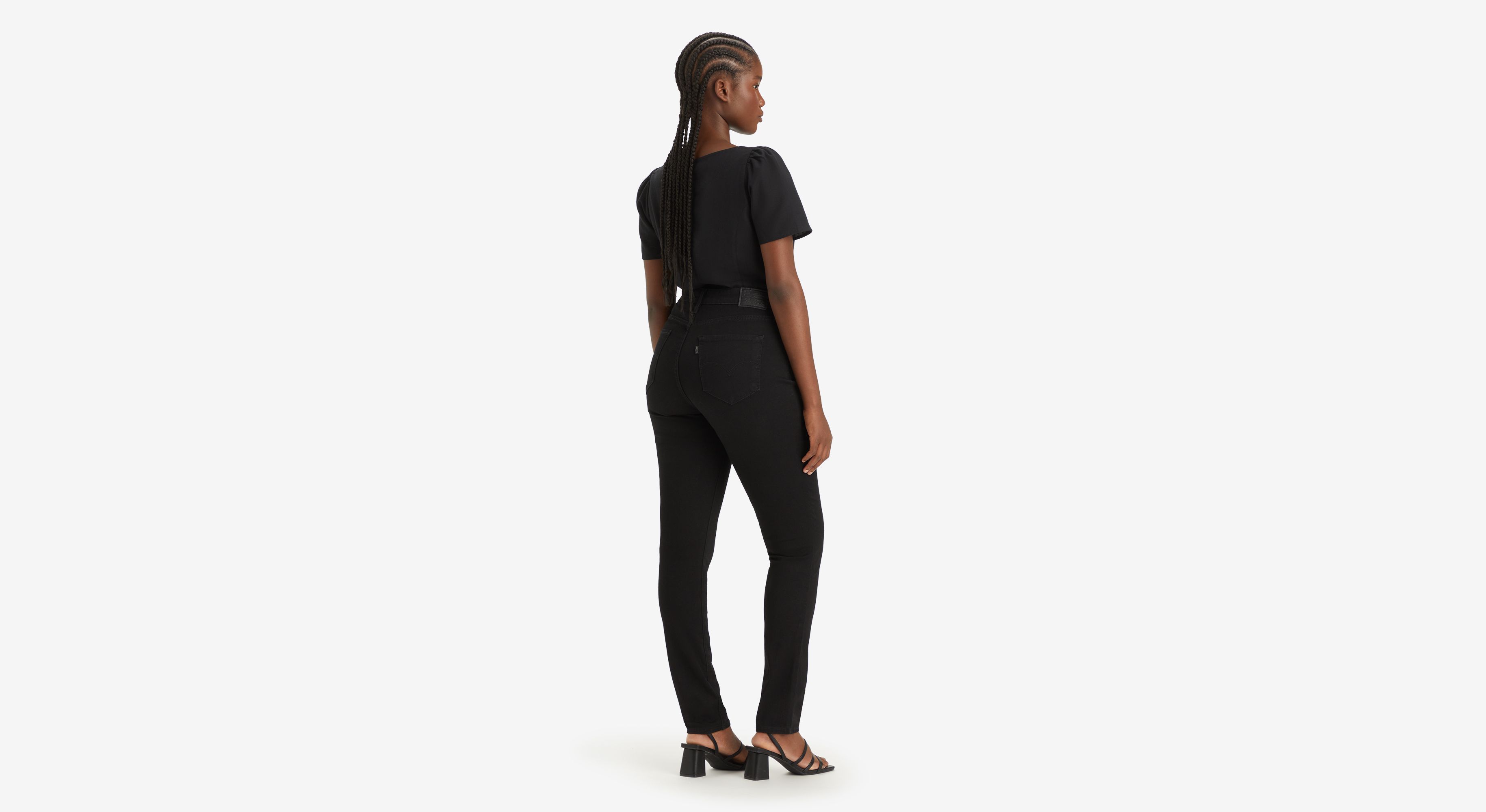Jean Skinny taille haute 721™ - Stonewashed Black - Noir