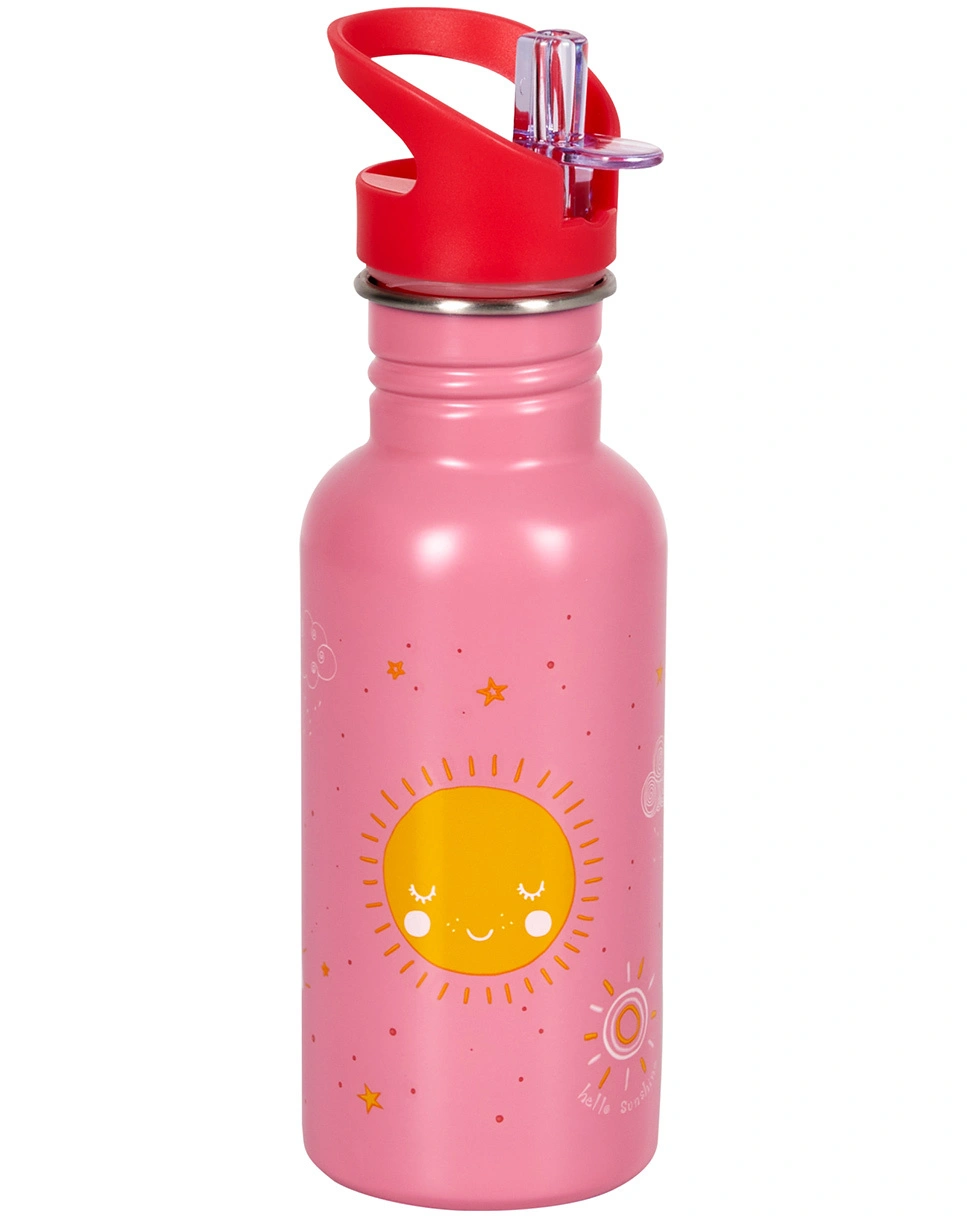 Edelstahlflasche KLEINE FREUNDE - SONNE (500ml)