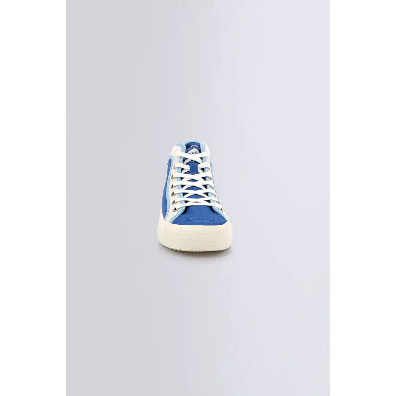 ARVEILER BLEU BLANC SNEAKERS HAUTES Textile Femme