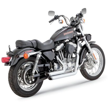 Ligne Complète Vance & Hines Shortshots Staggered chrome