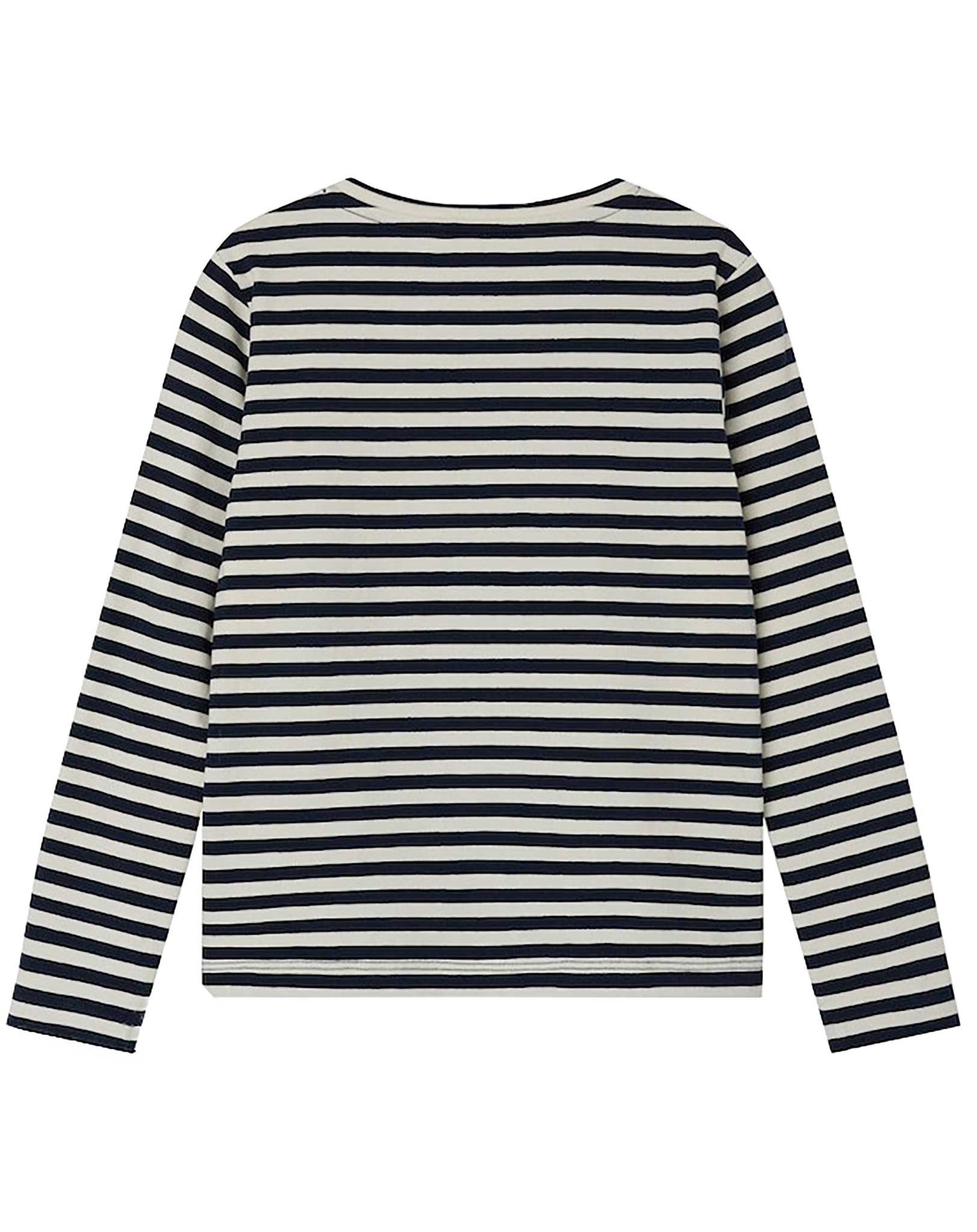 Langarmshirt NMMTARANNO TURTLE & STRIPES in dark sapphire