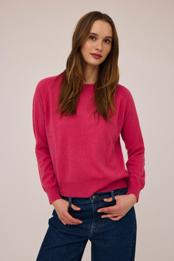 Magasin du Nord Collection Mabel 2 - 100% Cashmere Raspberry