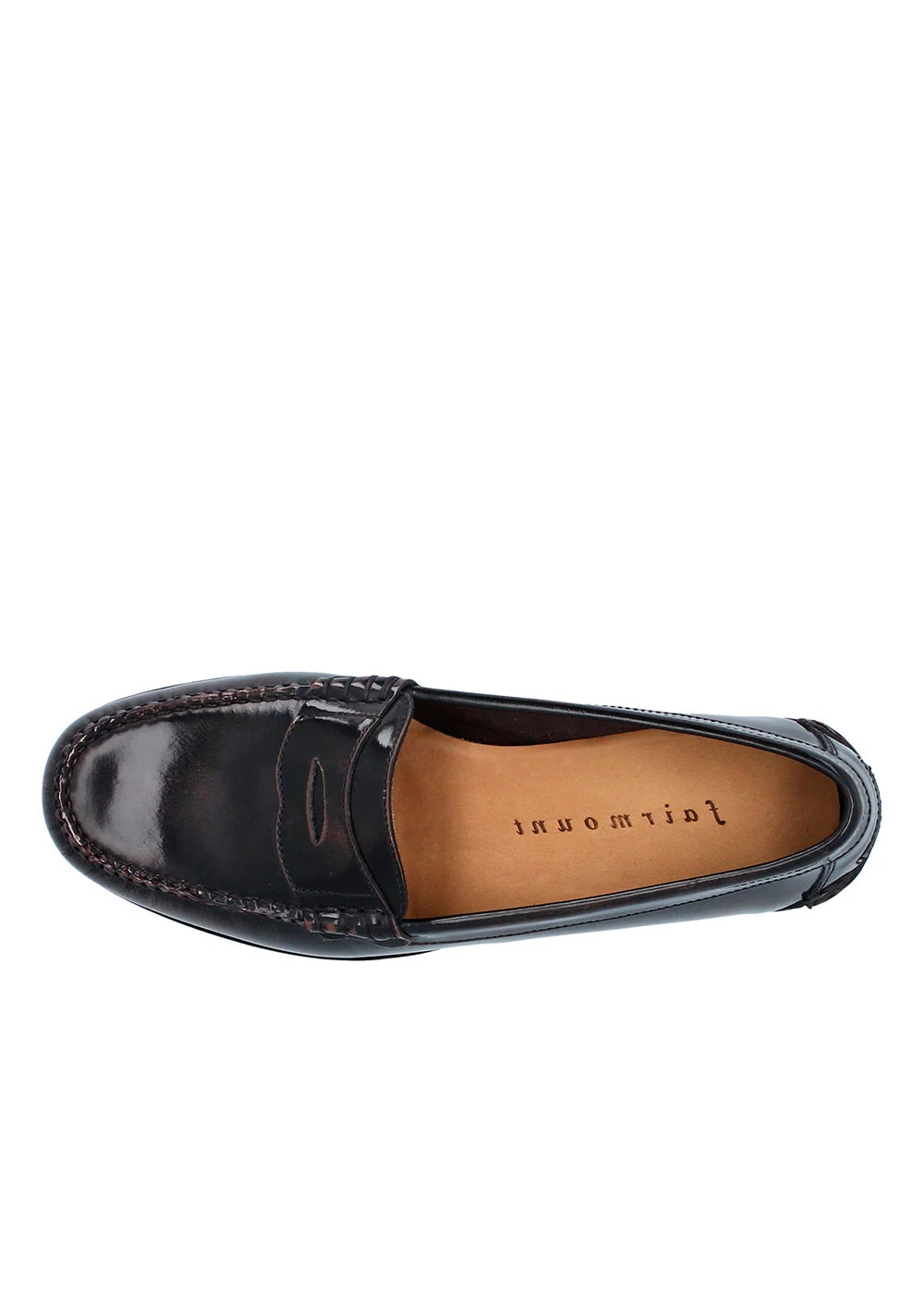 MOCASSIN W BEEFROLL BRUSH BORDEAUX