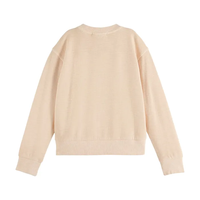 Scotch & Soda Garment-Dyed Crew Sweater Junior