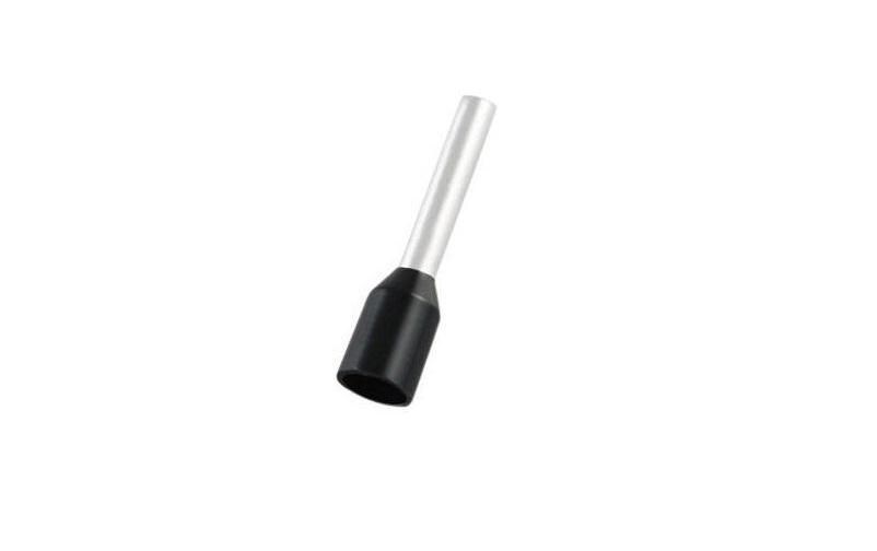 Aderendhülsen H6.0/20 Schwarz, 100 StückAderendhülsen
