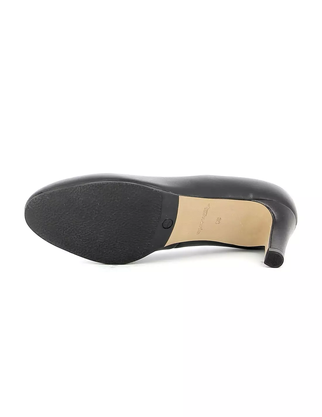TAMARIS TARTA 22414 003 BLACK LEATHER C - Escarpins Black