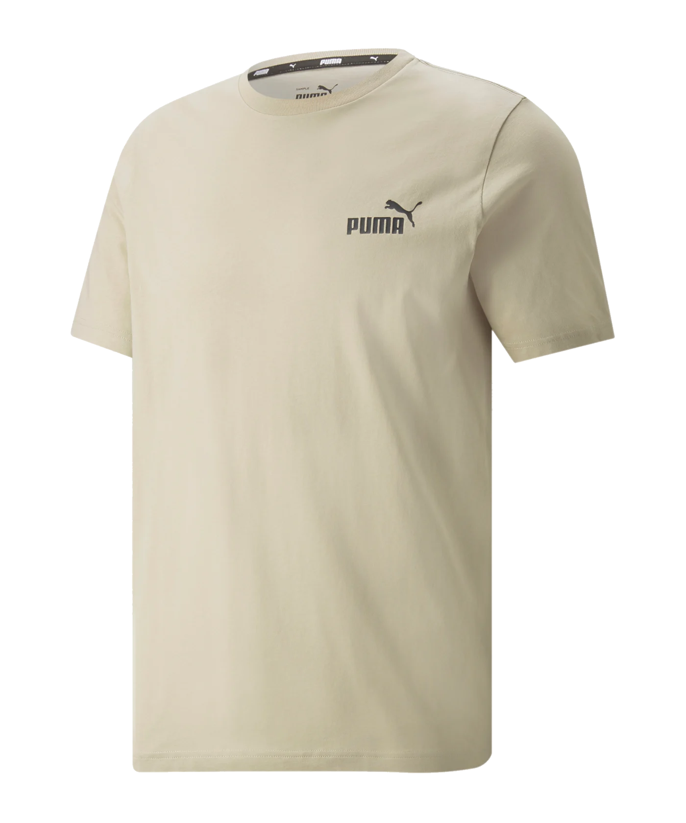 PUMA Essentials Small Logo T-Shirt Beige F64