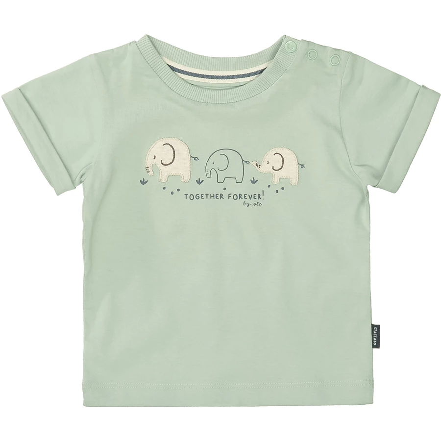 STACCATO T-Shirt dark mint