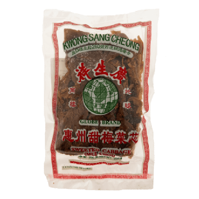 Globe Geconserveerde Zoete Kool Mui Choi 200g