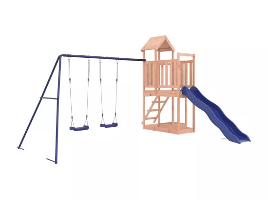 Aire de jeux d'extérieur bois massif de douglas