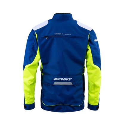 Veste enduro Kenny TITANIUM 2024 - Bleu / Jaune