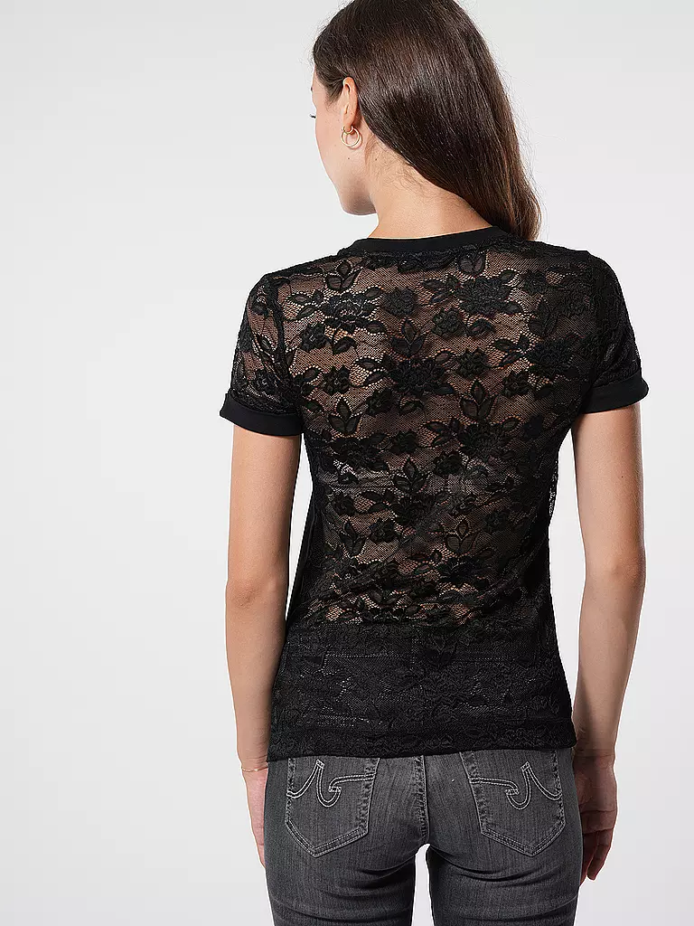 GUESS T-Shirt schwarz