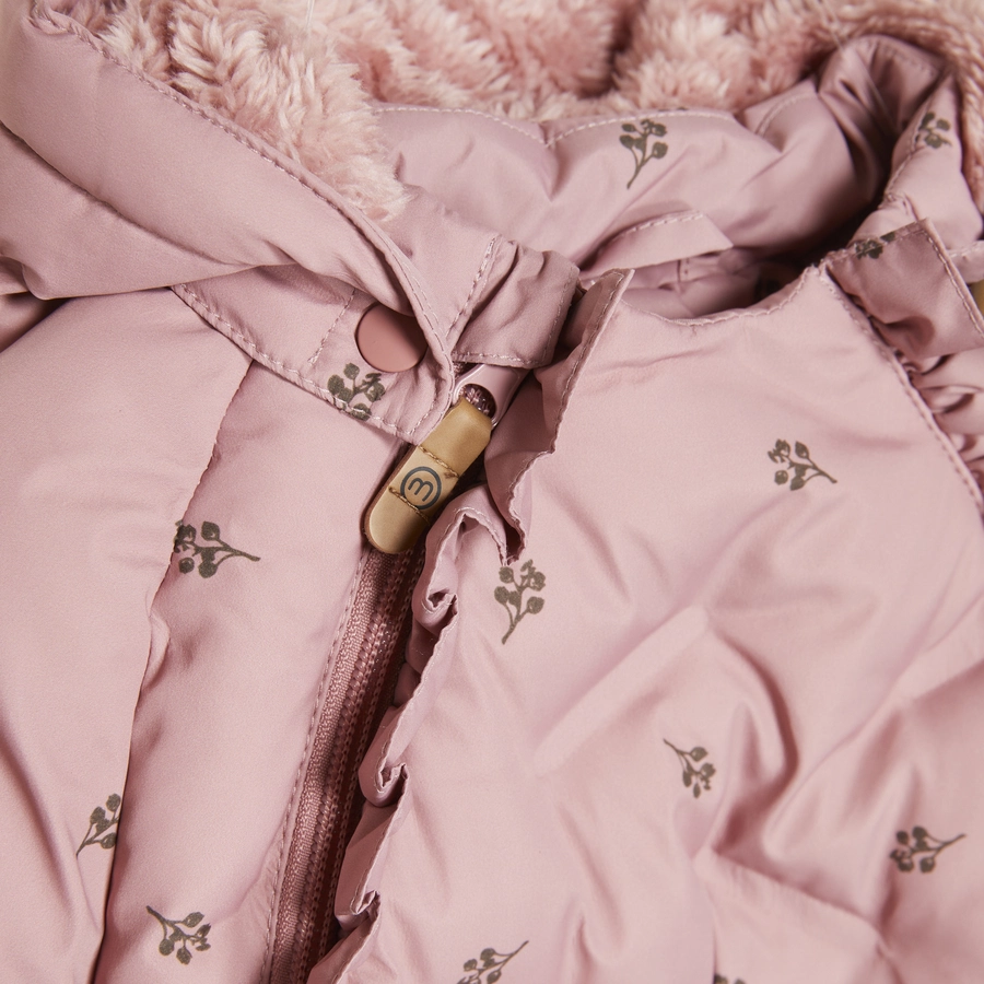 Minymo Schneeanzug Quilt Ash Rose