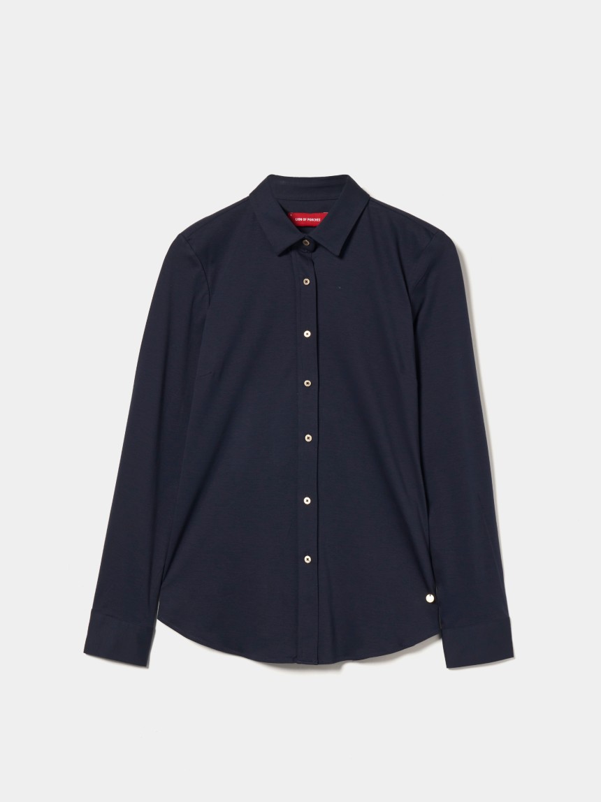Camisa de malha em algodão